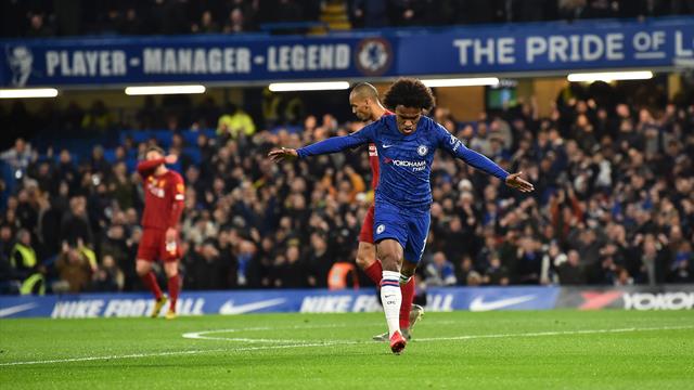 Deux de chute pour Liverpool, Chelsea en profite