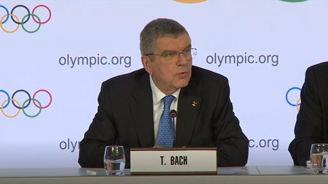 'The word cancellation hasn't been used' - IOC president Bach 'The word cancellation hasn't been used' - IOC president Bach