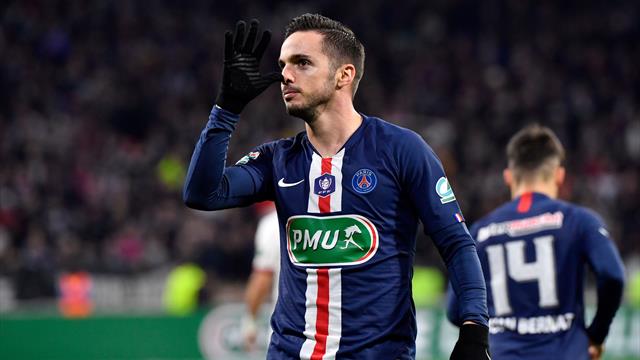 Monsieur Coupe de France a encore frappé : d'un tir du droit, Sarabia a éteint Lyon Monsieur Coupe de France a encore frappé : d'un tir du droit, Sarabia a éteint Lyon