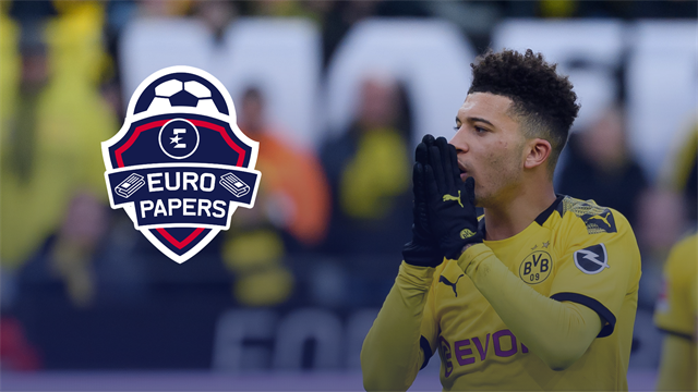 'Dortmund name price for Sancho with United and Chelsea poised' - Euro Papers 'Dortmund name price for Sancho with United and Chelsea poised' - Euro Papers