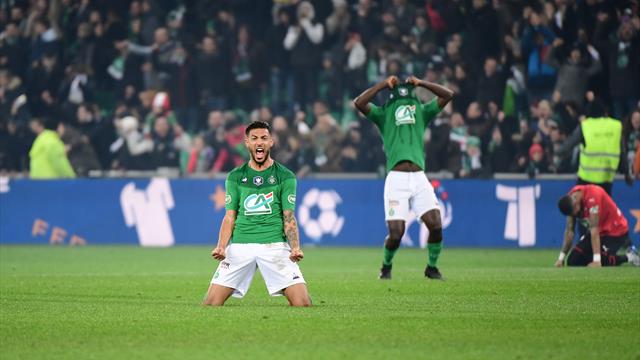 Saint-Etienne a traîné avant de s'offrir l'extase : le résumé Saint-Etienne a traîné avant de s'offrir l'extase : le résumé