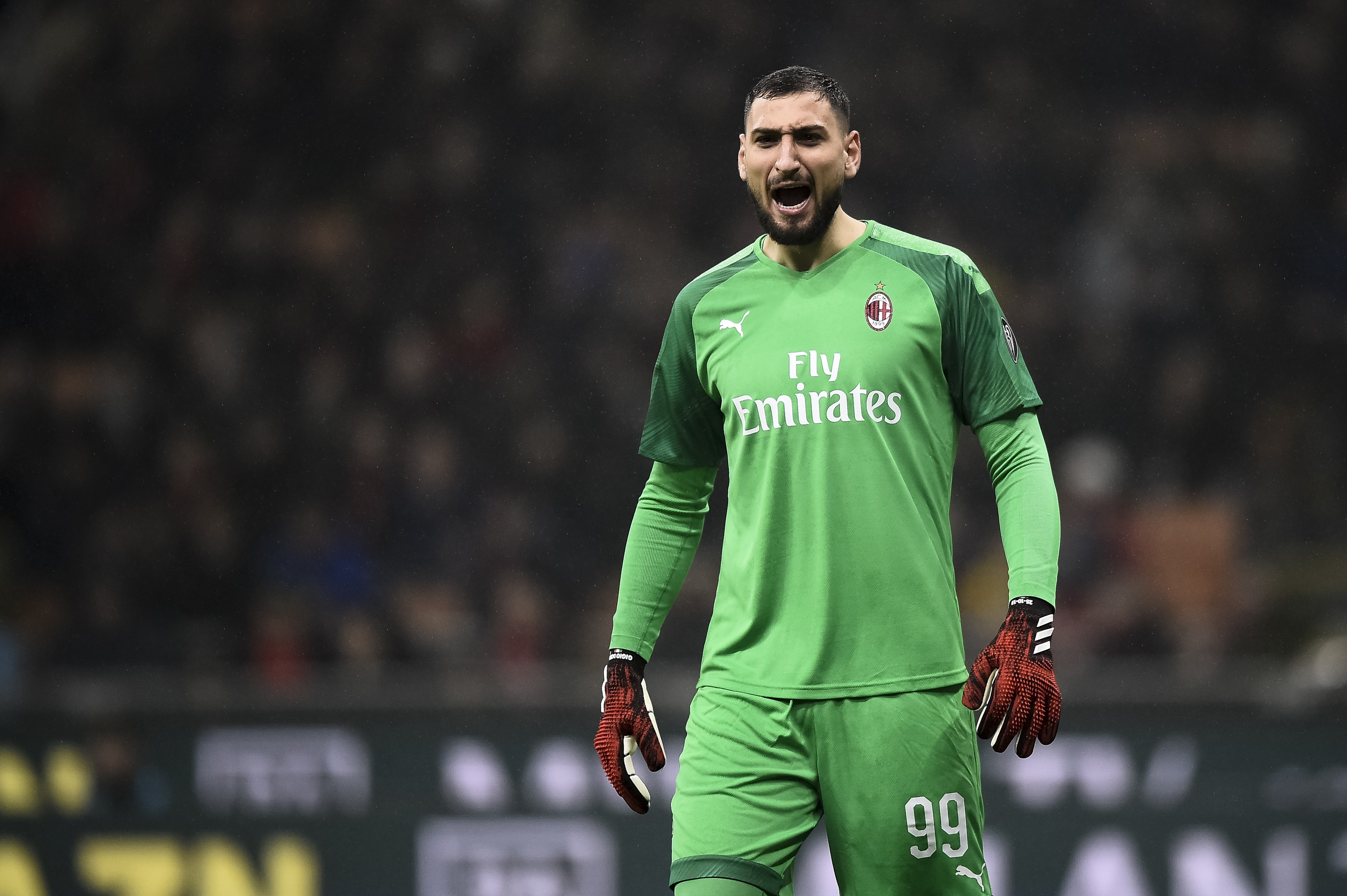 Gigio Donnarumma in Milan-Torino - 2020