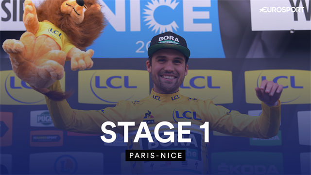 Highlights: Schachmann wins Paris-Nice opener as cycling returns Highlights: Schachmann wins Paris-Nice opener as cycling returns