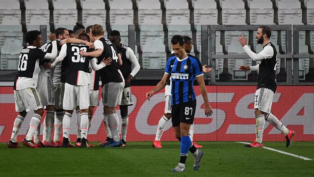 Juventus, victorie în derby-ul fără public cu Inter. Ramsey și Dybala au readus-o pe primul loc