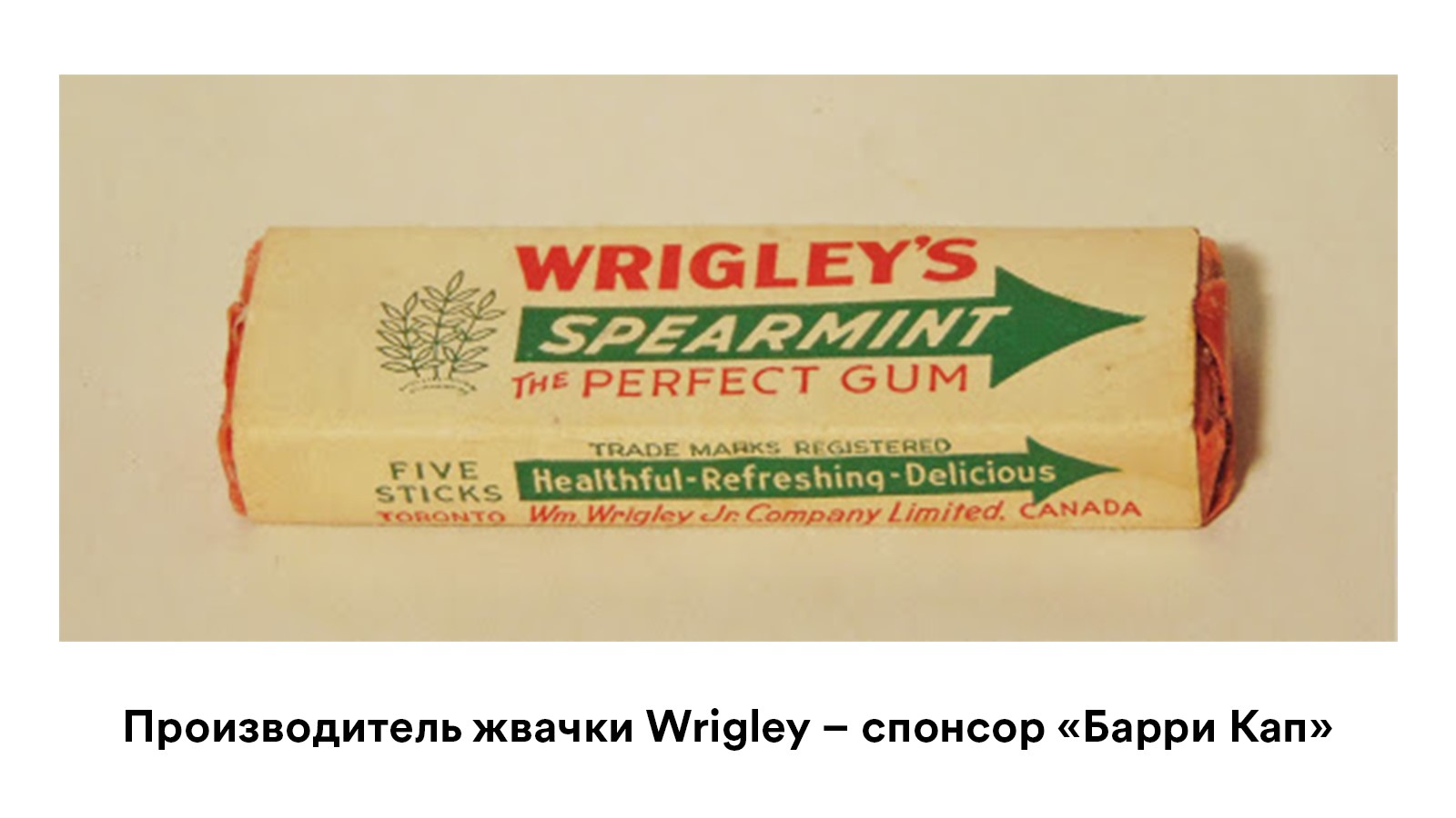 Жвачка Wrigley
