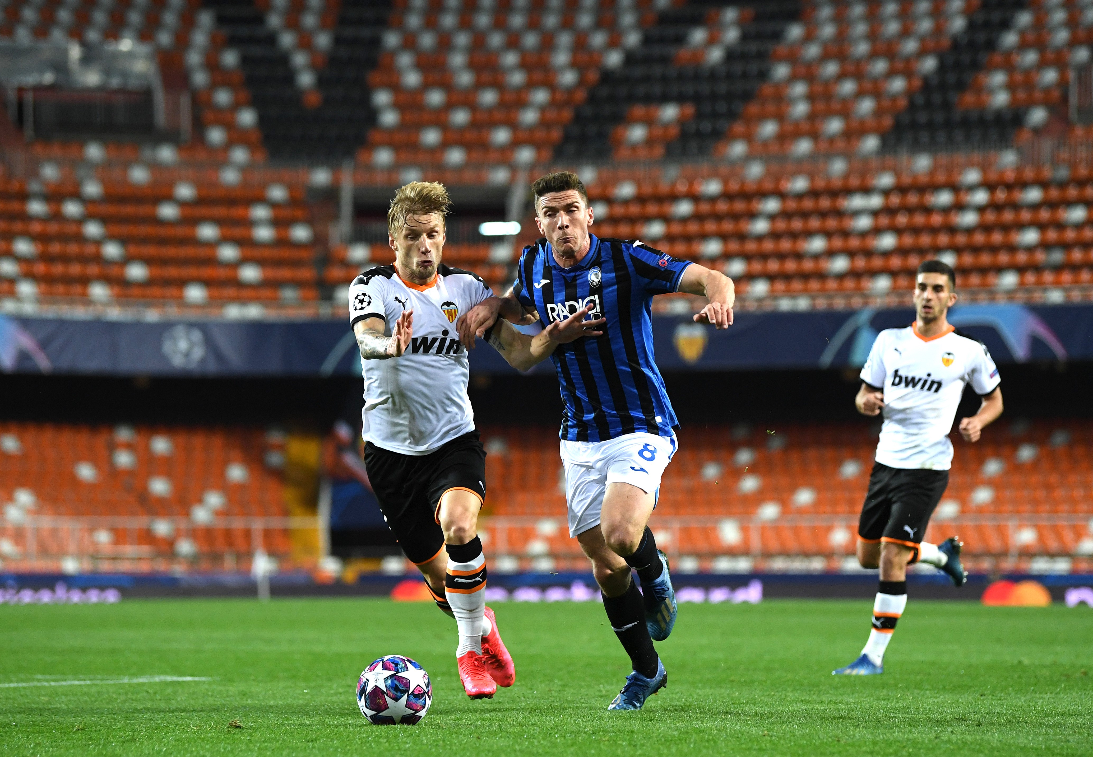 FC Valencia gegen Atalanta Bergamo