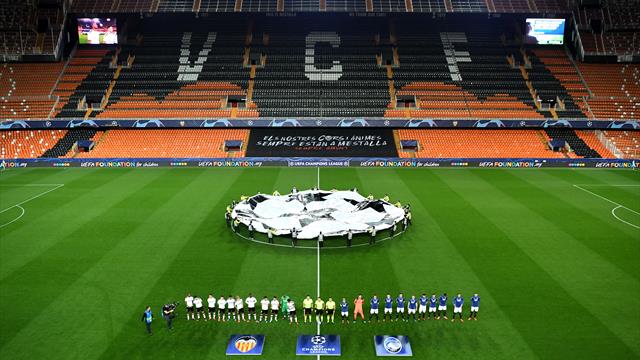 Et l'hymne de la C1 résonna dans un stade vide...
