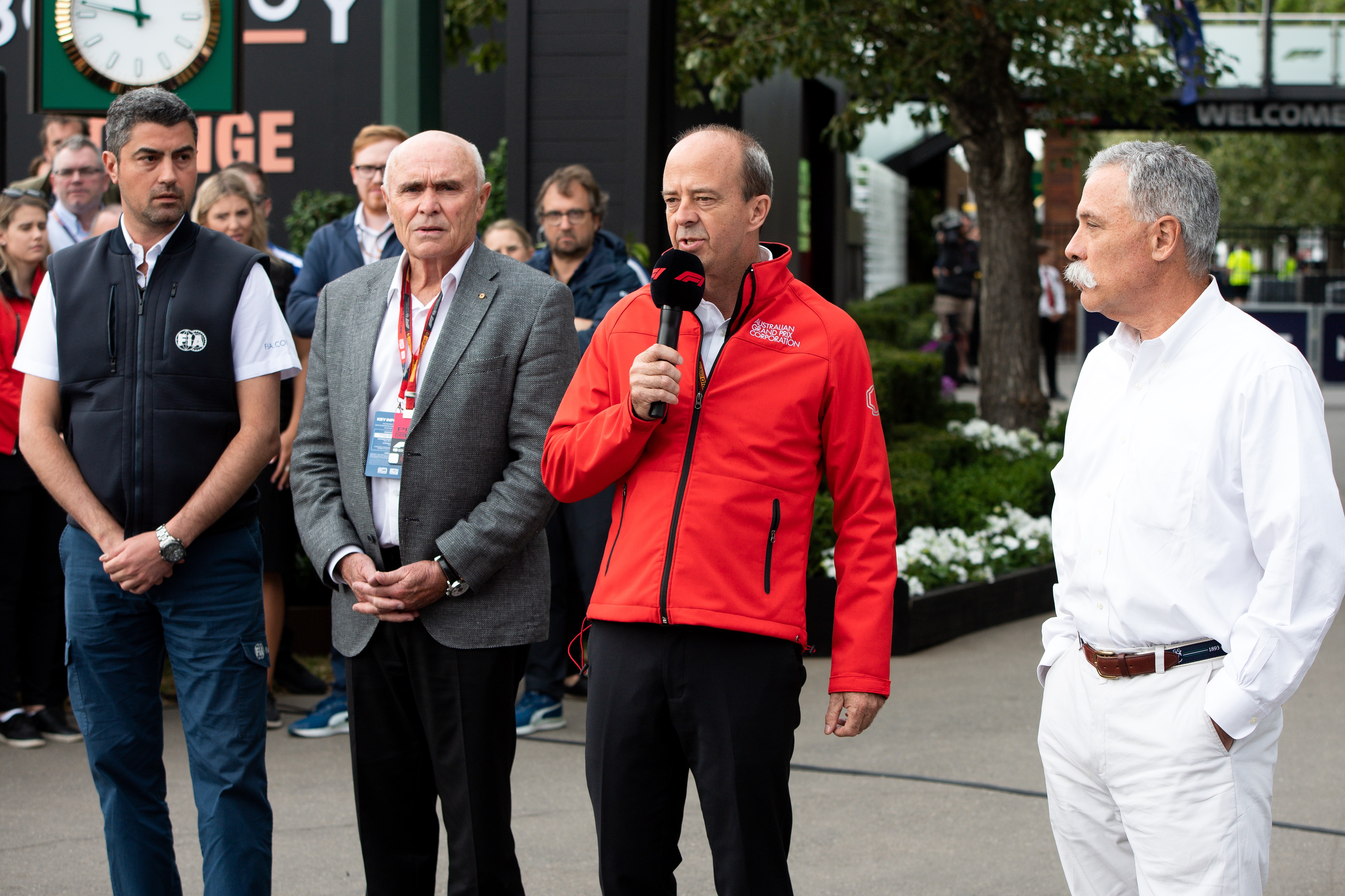 Andrew Westacott, CEO d'Australian Grand Prix Corporation, le 13 mars 2020 à Melbourne