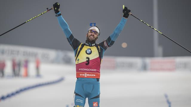 Re-live Martin Fourcade's three golds at Pyeongchang 2018 Re-live Martin Fourcade's three golds at Pyeongchang 2018