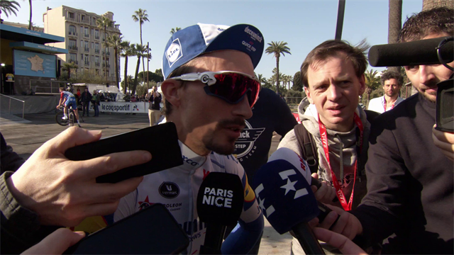Alaphilippe : "Ça va être difficile pour moi face aux grimpeurs, je vais me faire plaisir" Alaphilippe : "Ça va être difficile pour moi face aux grimpeurs, je vais me faire plaisir"