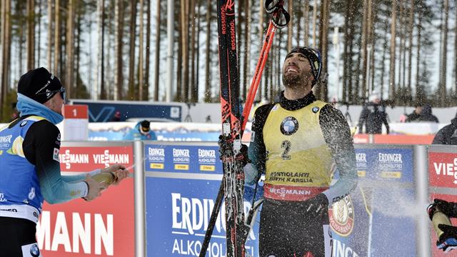 Erster und letzter Weltcup-Sieg in Kontiolahti: Fourcade krönt seinen Abschied