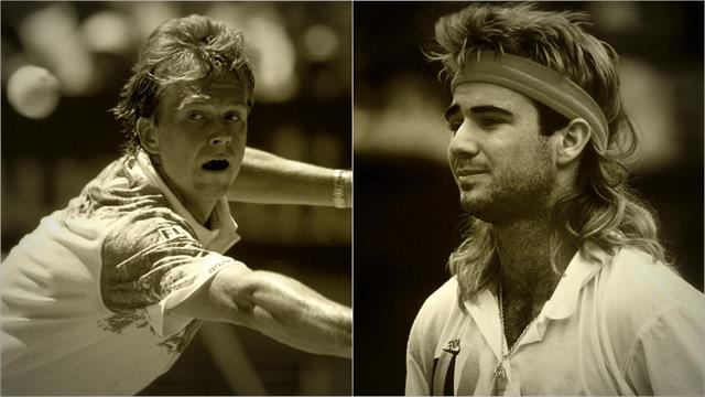 Indian Wells vintage : Edberg-Agassi, deux garçons dans le vent