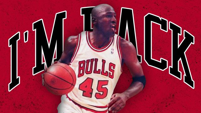 "I’m back" : il y a 25 ans, Jordan revenait aux affaires