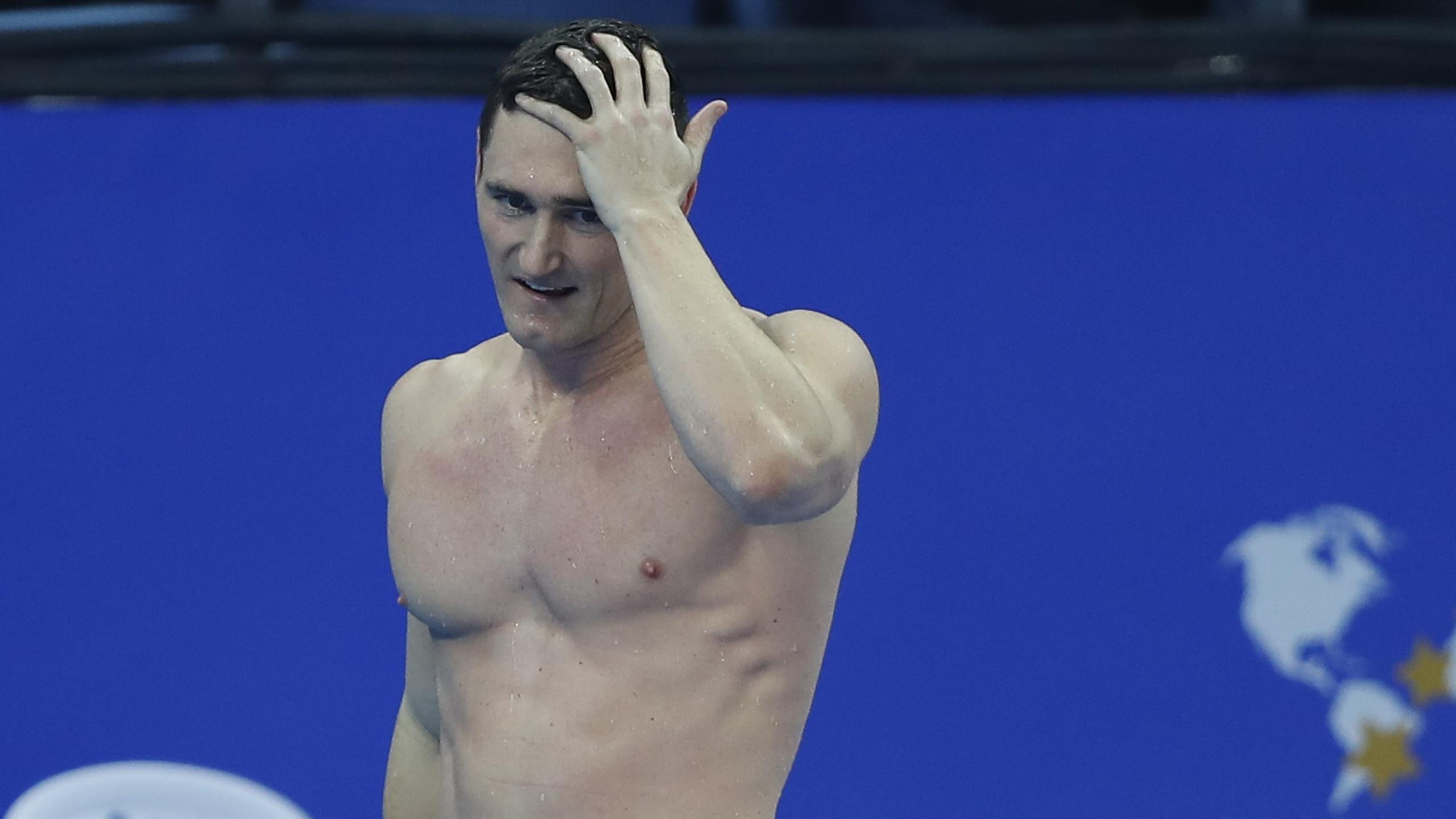 Swimming news Olympic gold medallist Cameron Van der Burgh battling