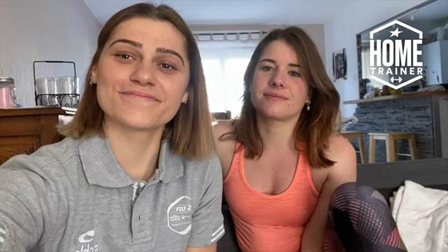 Home Trainer avec Copponi et Demay : "Quand tu t'ennuies, t'as l'impression d'avoir toujours faim !" Home Trainer avec Copponi et Demay : "Quand tu t'ennuies, t'as l'impression d'avoir toujours faim !"