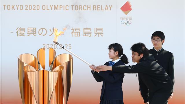 Feierliche Entzündung an schicksalsträchtigem Ort: Das Olympische Feuer brennt Feierliche Entzündung an schicksalsträchtigem Ort: Das Olympische Feuer brennt