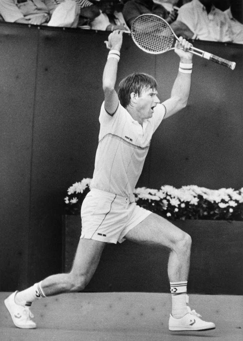 Boca Raton 1986 : Jimmy Connors fou furieux après l'arbitre.