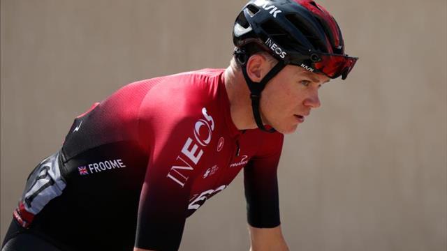 Froome se entrena en el Col de la Cuarentena y el Alpe Covid-19