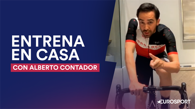 Entrena en casa con Contador: Revive su clase magistral de ciclismo indoor Entrena en casa con Contador: Revive su clase magistral de ciclismo indoor