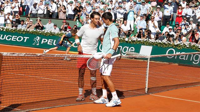 Nadal, Djokovic y el toque en la red del serbio que nadie olvida Nadal, Djokovic y el toque en la red del serbio que nadie olvida