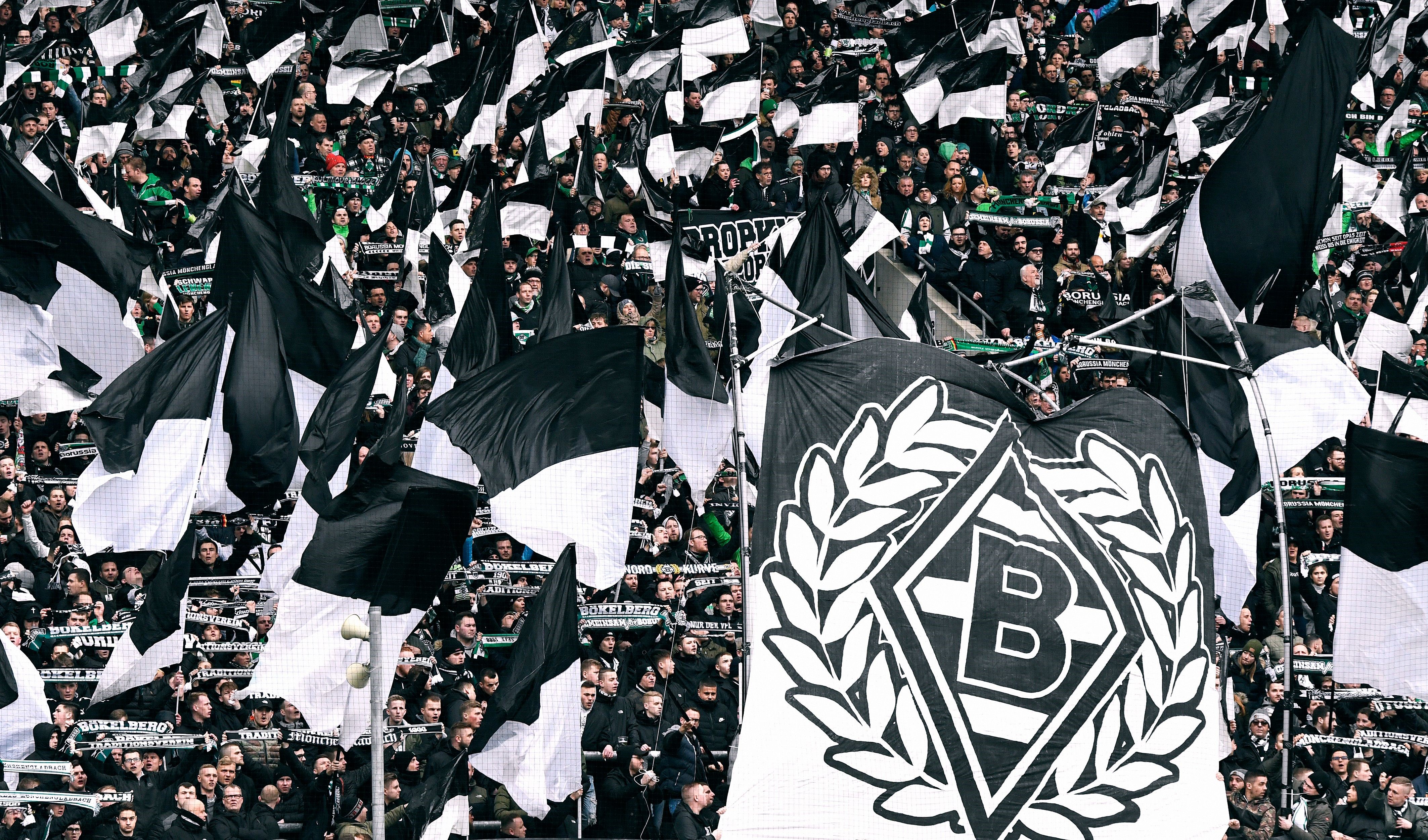 Fans von Borussia Mönchengladbach