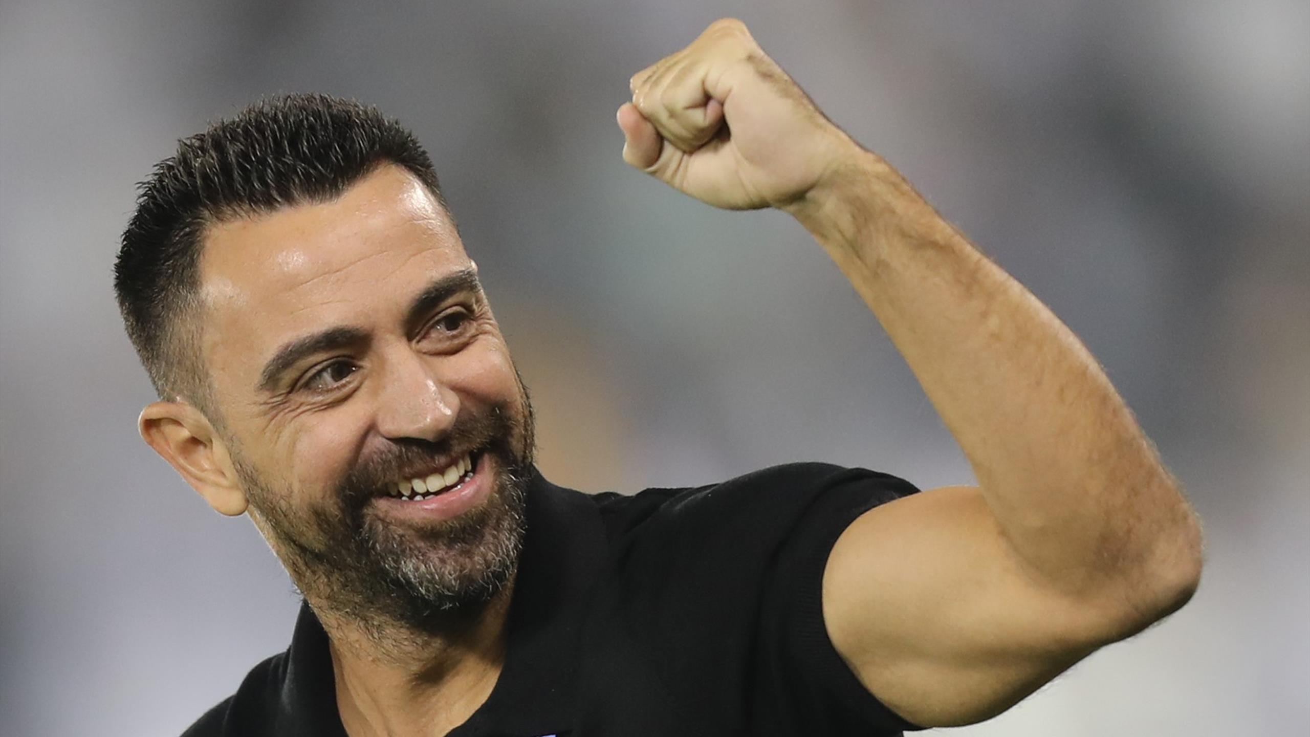 Barca Legende Xavi Verlangert Trainervertrag Bei Al Sadd Eurosport
