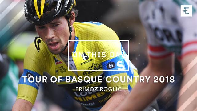 Tal día como hoy: La primera victoria profesional de Enric Mas, en la Vuelta al País Vasco 2018 Tal día como hoy: La primera victoria profesional de Enric Mas, en la Vuelta al País Vasco 2018