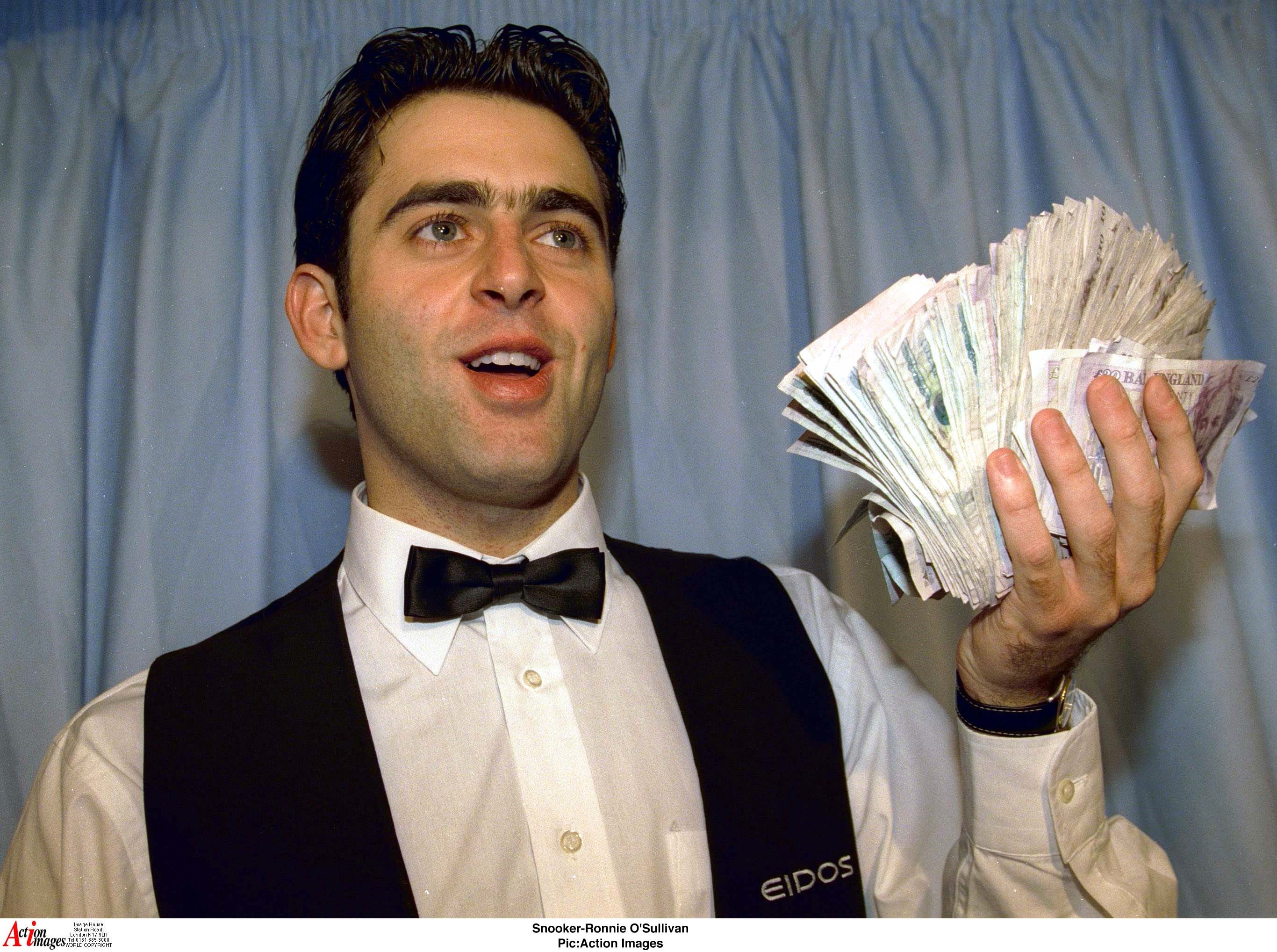 Ronnie O'Sullivan a câștigat £147,000 pentru acel 147 in 1997.