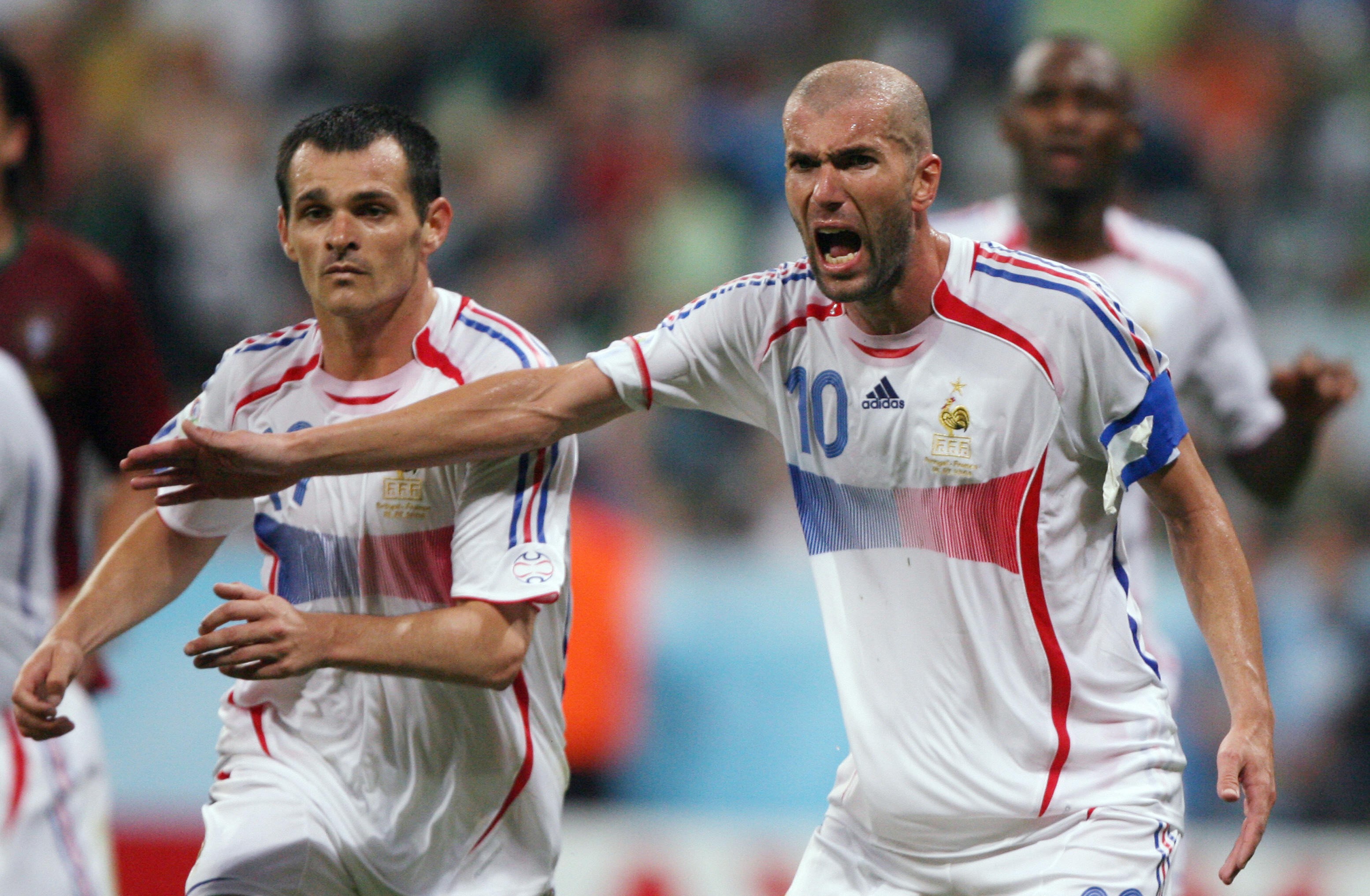 Zinedine Zidane, Willy Sagnol