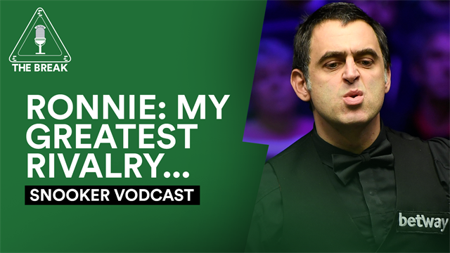 Snooker vodcast: Ronnie O'Sullivan reveals his greatest rival Snooker vodcast: Ronnie O'Sullivan reveals his greatest rival