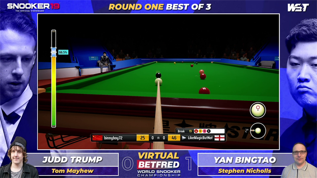 Virtual World Championship | Judd Trump vs Yan Bingtao Virtual World Championship | Judd Trump vs Yan Bingtao