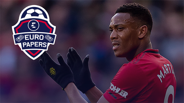 Martial one of four names on Inter's shortlist to replace Martinez - Euro Papers Martial one of four names on Inter's shortlist to replace Martinez - Euro Papers