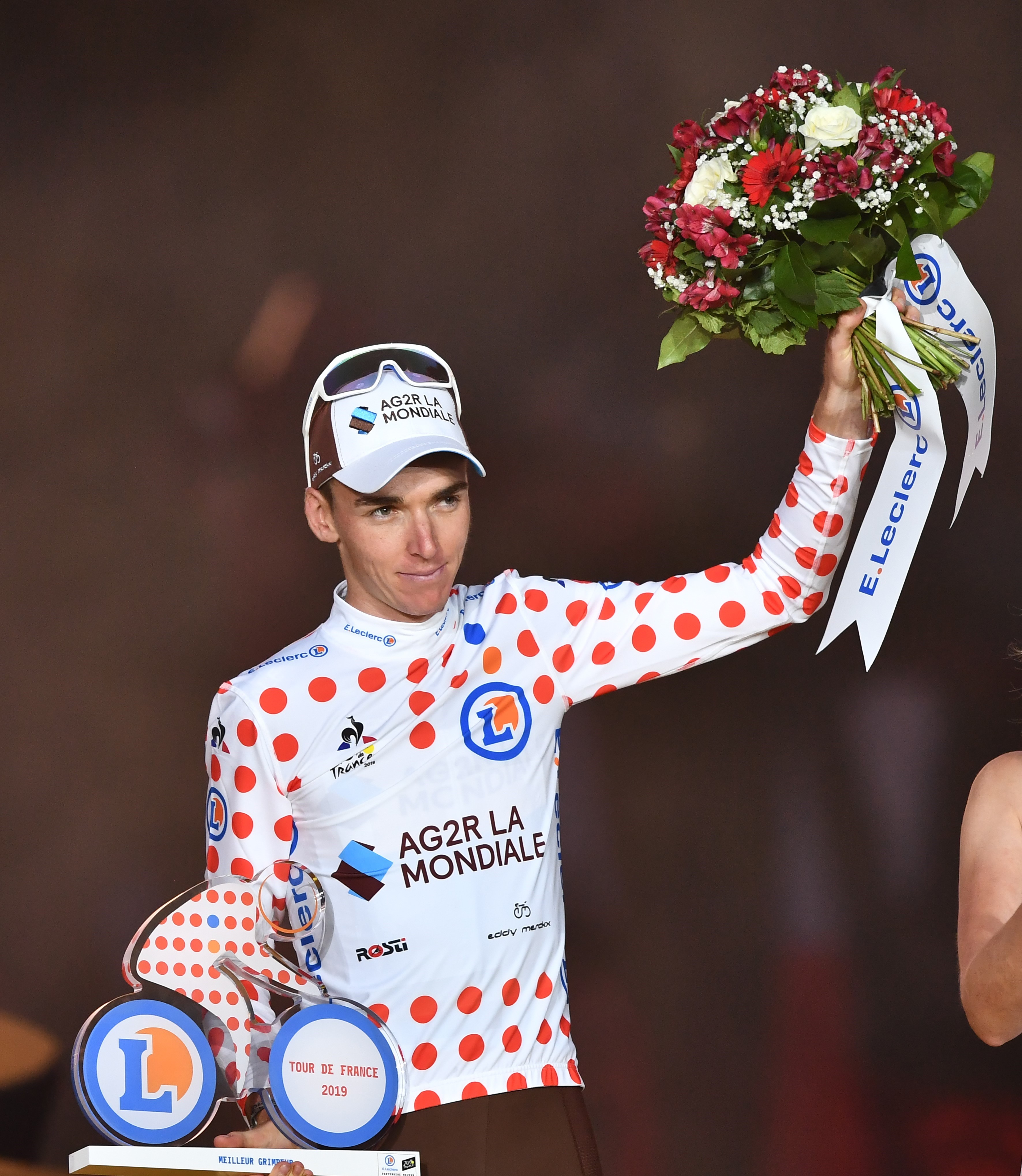 Romain Bardet, polka dot jersey, Tour de France, 2019