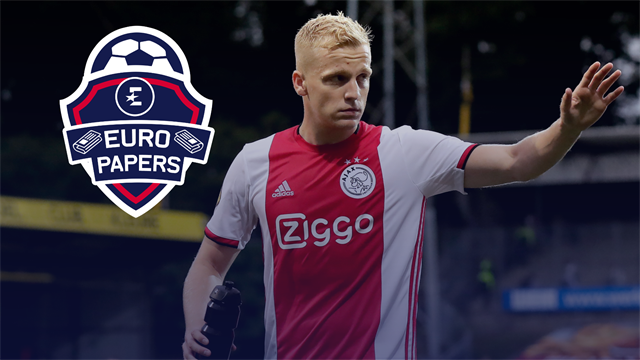 Van de Beek 'can choose between United, Real and Juve' - Euro Papers Van de Beek 'can choose between United, Real and Juve' - Euro Papers