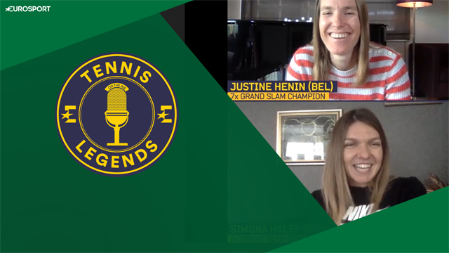 Halep meets her 'idol' Henin to talk Slams, Serena and much more Halep meets her 'idol' Henin to talk Slams, Serena and much more