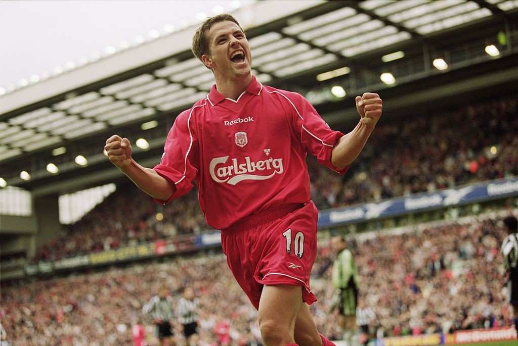 Michael Owen a jucat la Liverpool în perioada 1997-2004