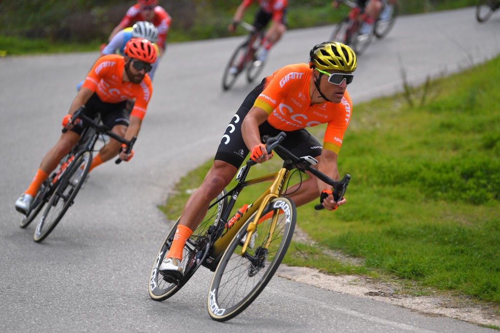 Der Hauptsponsor des Teams von Greg Van Avermaet (r.) und Simon Geschke (2. v. r.) beendet sein Engagement zum Saisonende