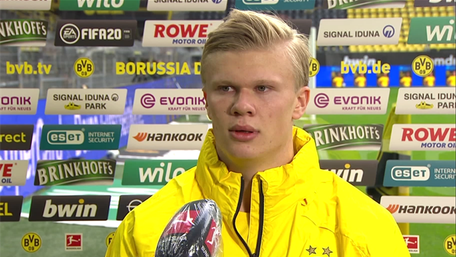 'We knew we had the support at home' - Haaland on Dortmund fans 'We knew we had the support at home' - Haaland on Dortmund fans