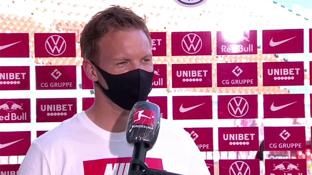 Nagelsmann on having to 'moderate his language' with no fans Nagelsmann on having to 'moderate his language' with no fans