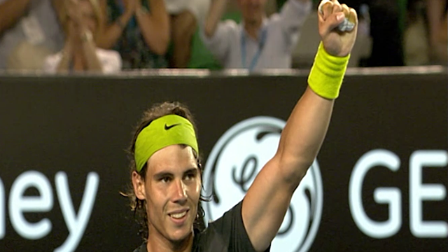 Players' Cut: Nadal wins spectacular point against Verdasco in 2009 Players' Cut: Nadal wins spectacular point against Verdasco in 2009