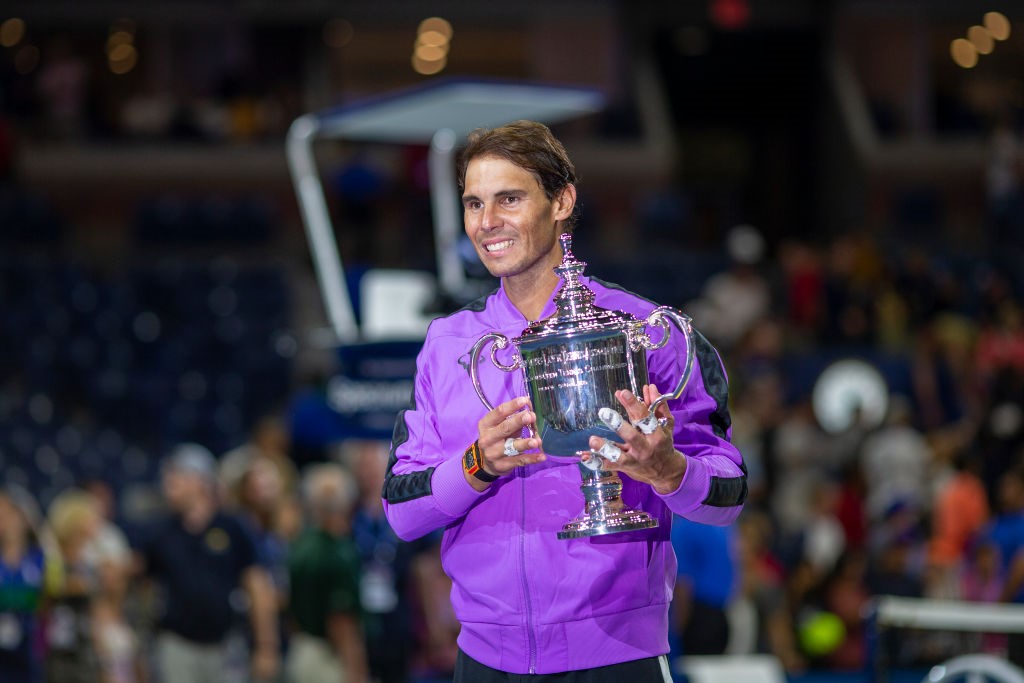 Rafa Nadal, US Open 2019 trophy