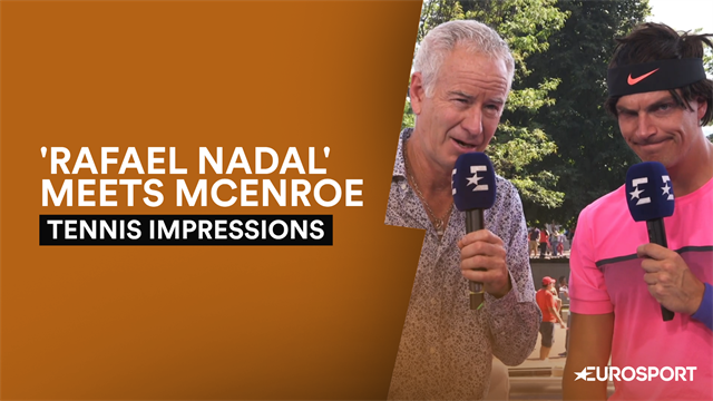 'How do I beat Roger?' - 'Rafa Nadal' interviews John McEnroe 'How do I beat Roger?' - 'Rafa Nadal' interviews John McEnroe