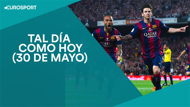 Tal día como hoy, 30 de mayo: El estratosférico gol de Messi en la final de Copa ante el Athletic Tal día como hoy, 30 de mayo: El estratosférico gol de Messi en la final de Copa ante el Athletic