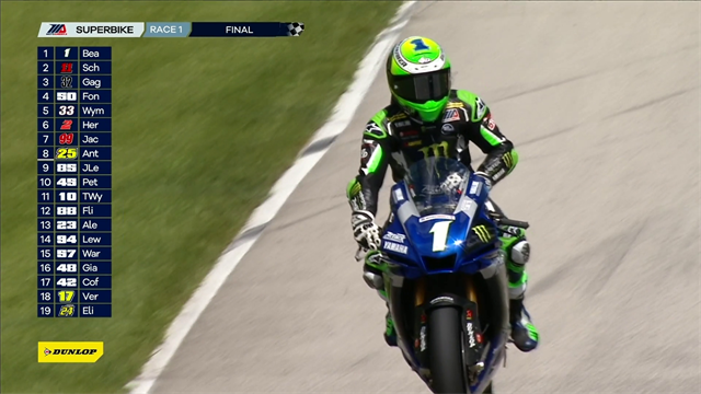 MotoAmerica: Cameron Beaubier wins race 1 MotoAmerica: Cameron Beaubier wins race 1