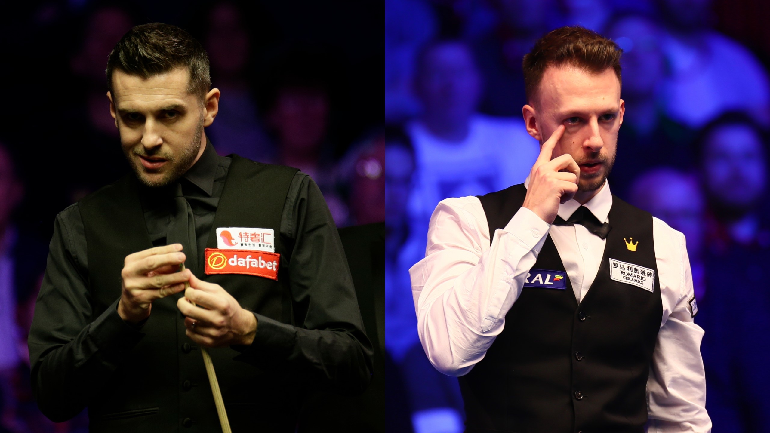 Mark Selby y Judd Trump