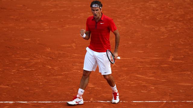 #YouSayWePlay: Delicioso passing de Federer ante Novak Djokovic en el Roland Garros 2011 #YouSayWePlay: Delicioso passing de Federer ante Novak Djokovic en el Roland Garros 2011