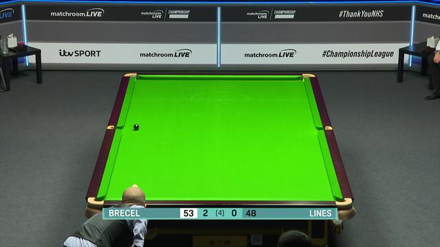 Snooker Championship League: Luca Brecel enchufa la bola negra para ganar el partido Snooker Championship League: Luca Brecel enchufa la bola negra para ganar el partido