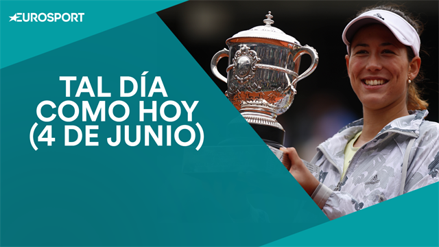 Tal día como hoy, 4 de junio: Garbiñe Muguruza reina en Roland Garros Tal día como hoy, 4 de junio: Garbiñe Muguruza reina en Roland Garros