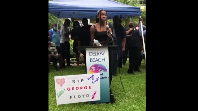 Watch Coco Gauff's speech about George's Floyd death Watch Coco Gauff's speech about George's Floyd death