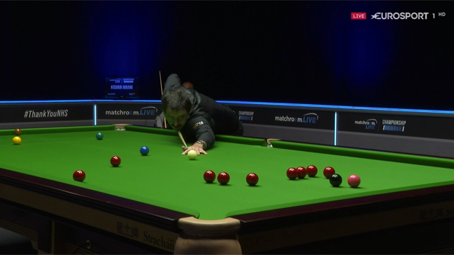 Championship League: Ronnie O'Sullivan vuelve del confinamiento a lo grande con una centena Championship League: Ronnie O'Sullivan vuelve del confinamiento a lo grande con una centena
